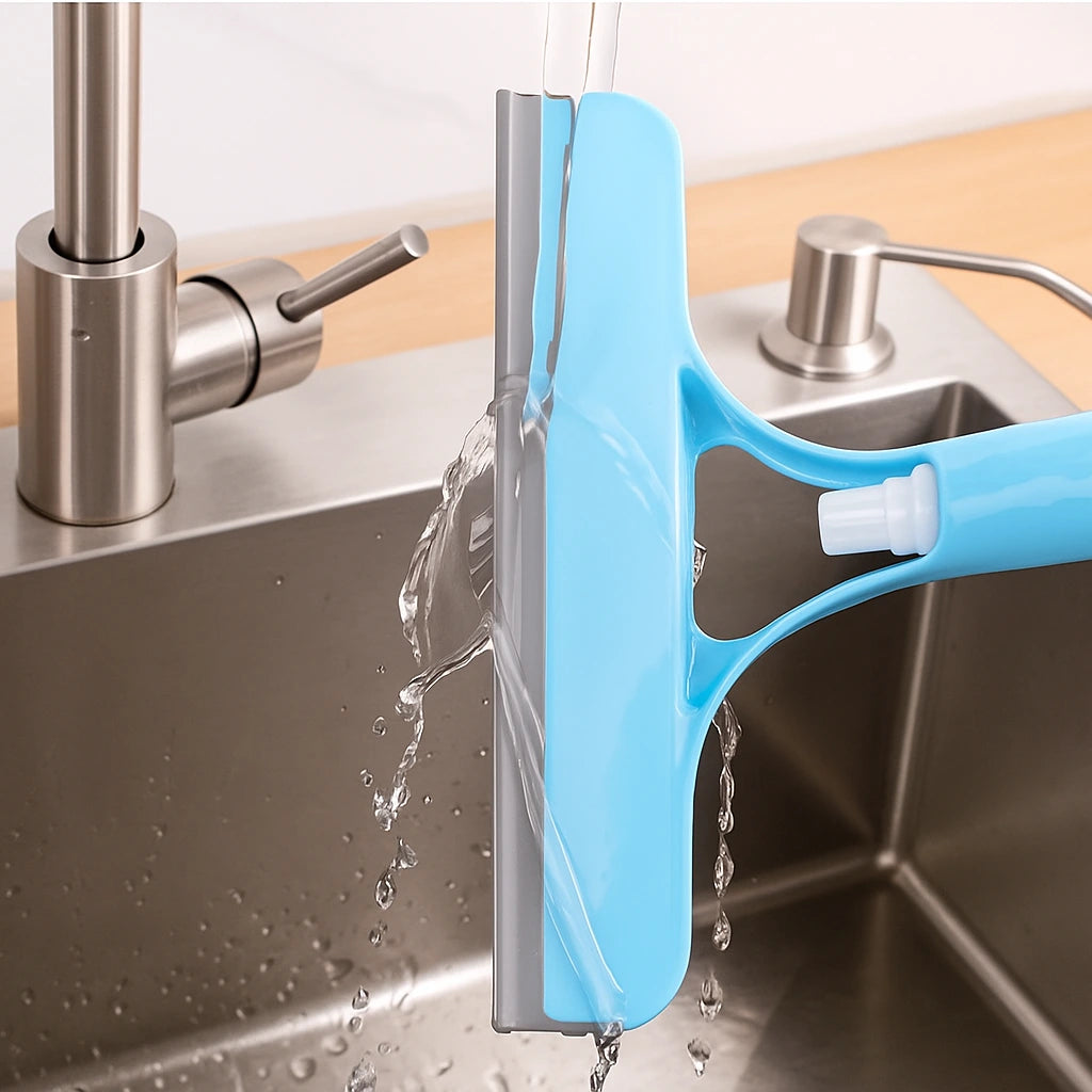 Glow™ 3-in-1 glass cleaning scraper